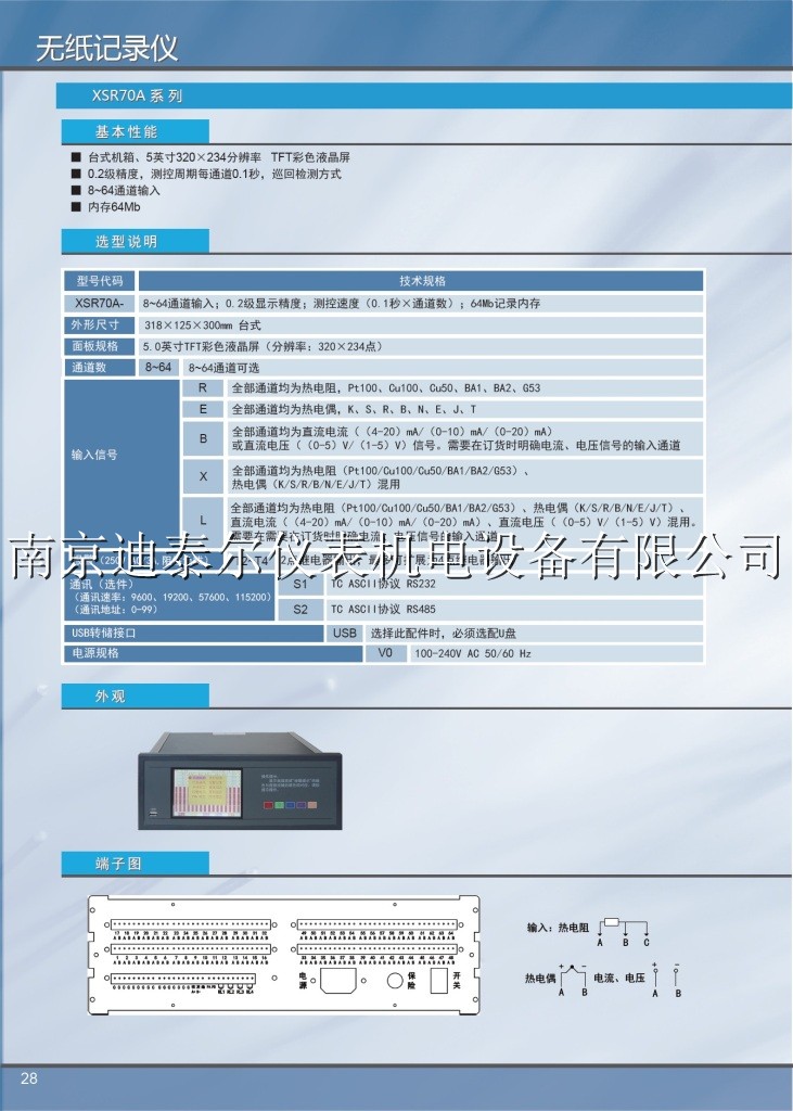 XSR70A��ֽ��¼��