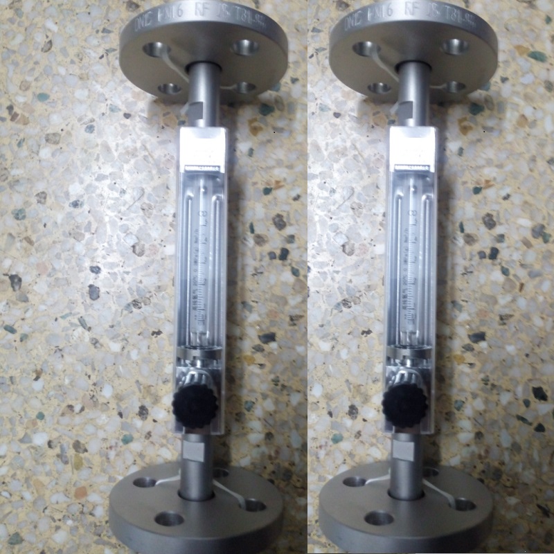 法兰型引进流量计DK800-6F,DN15活动法兰连接,带调节阀流量计