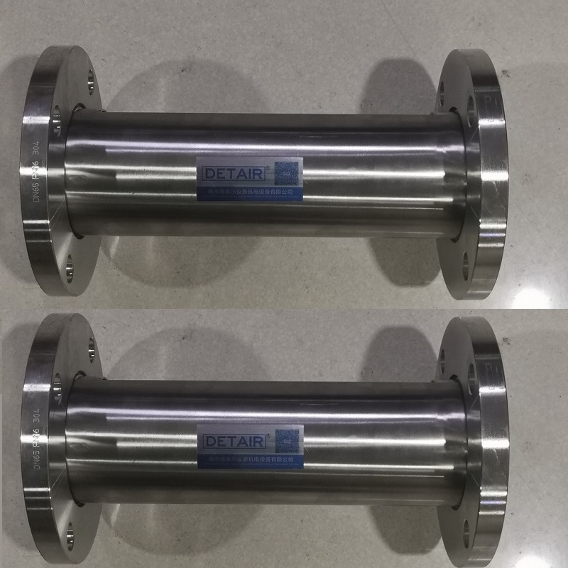 FA10F-50全不锈钢玻璃转子流量计 总长310mm DN50活动法兰流量计