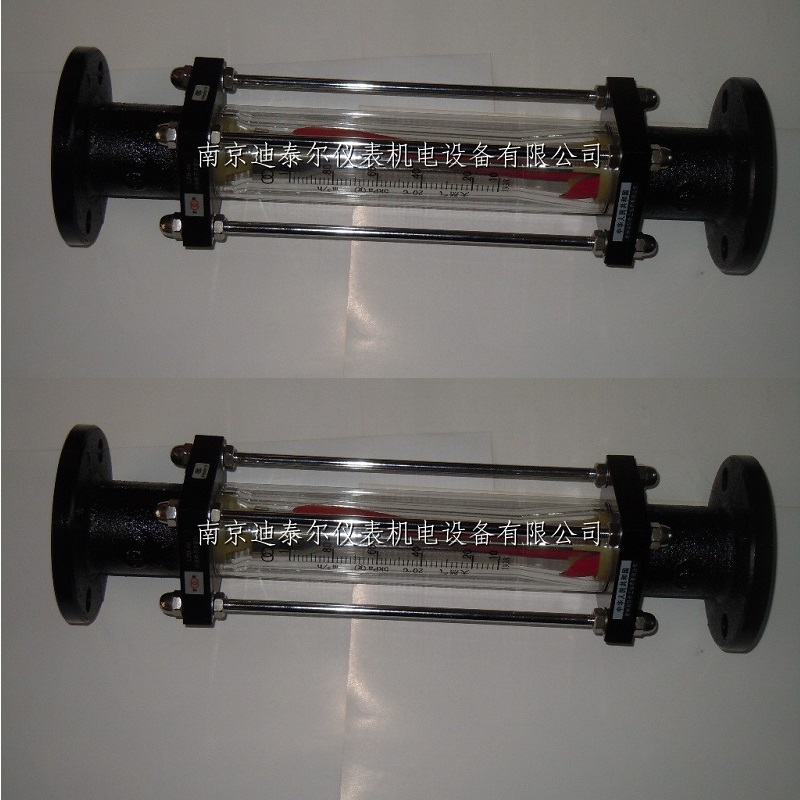 常州双环热工 LZB-80F玻璃转子流量计 耐腐型法兰玻璃管流量计