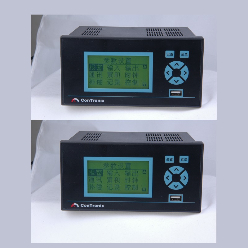 XSR10F/A 流量积算记录仪 汉字菜单，记录和曲线显示记录仪
