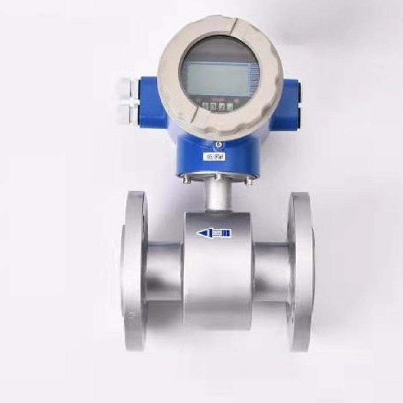 智能电磁流量计DN25,内衬四氟 不锈钢316L电极, 一体型 水流量计