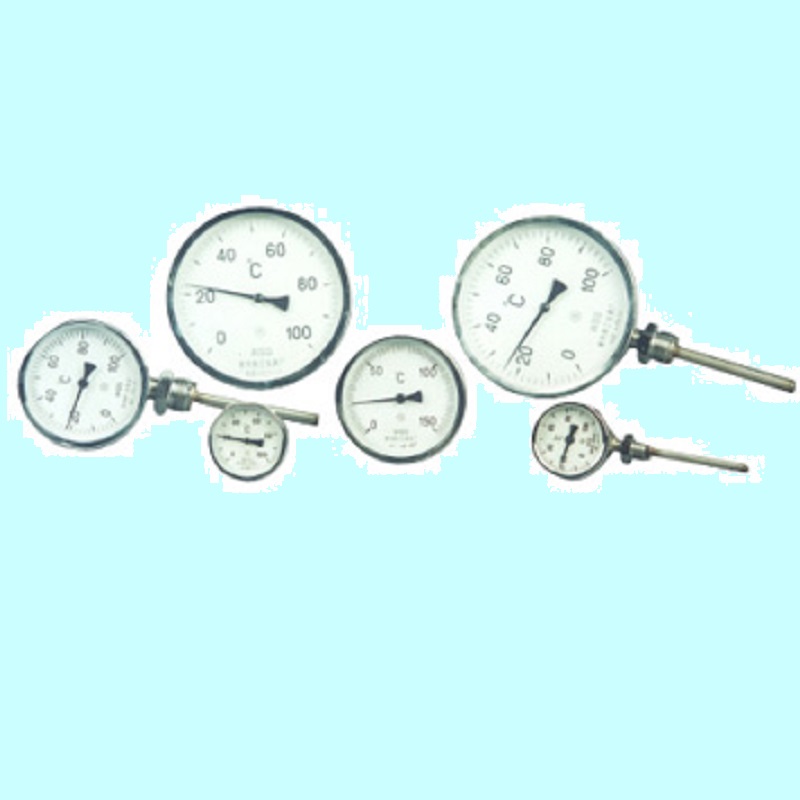 常州双环双金属温度计WSS511径向,表面150mm,100℃,150℃,200℃