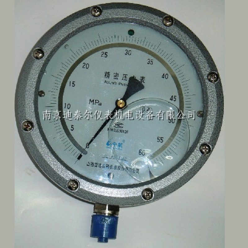 YBN150 0.4级 60Mpa 150mm表面 径向型 耐震精密压力表 特价直销