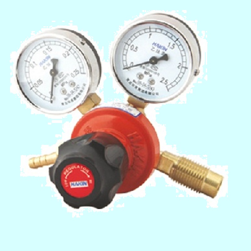 YQE-03II乙炔减压器 锌合金高压4,2.5mpa,低压0.25mpa 青岛产